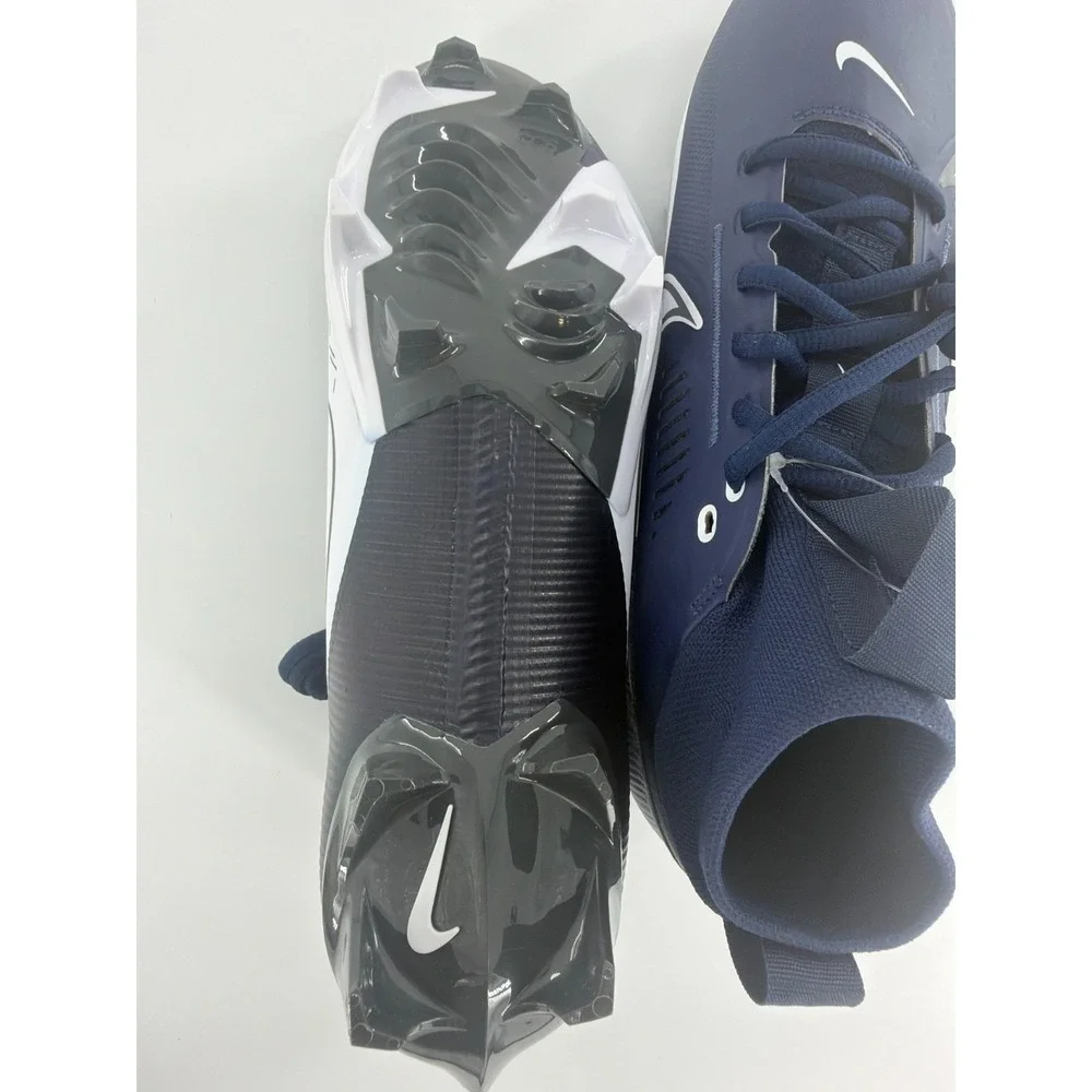 Nike Vapor Edge Pro 360 2 Mens Sz 8 College Navy Blue Football Cleats FN7759-400